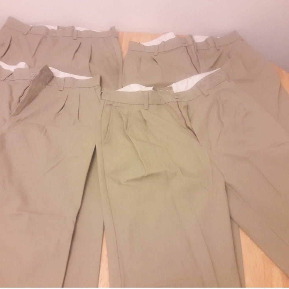 Khakis Pleated Pants Bundle